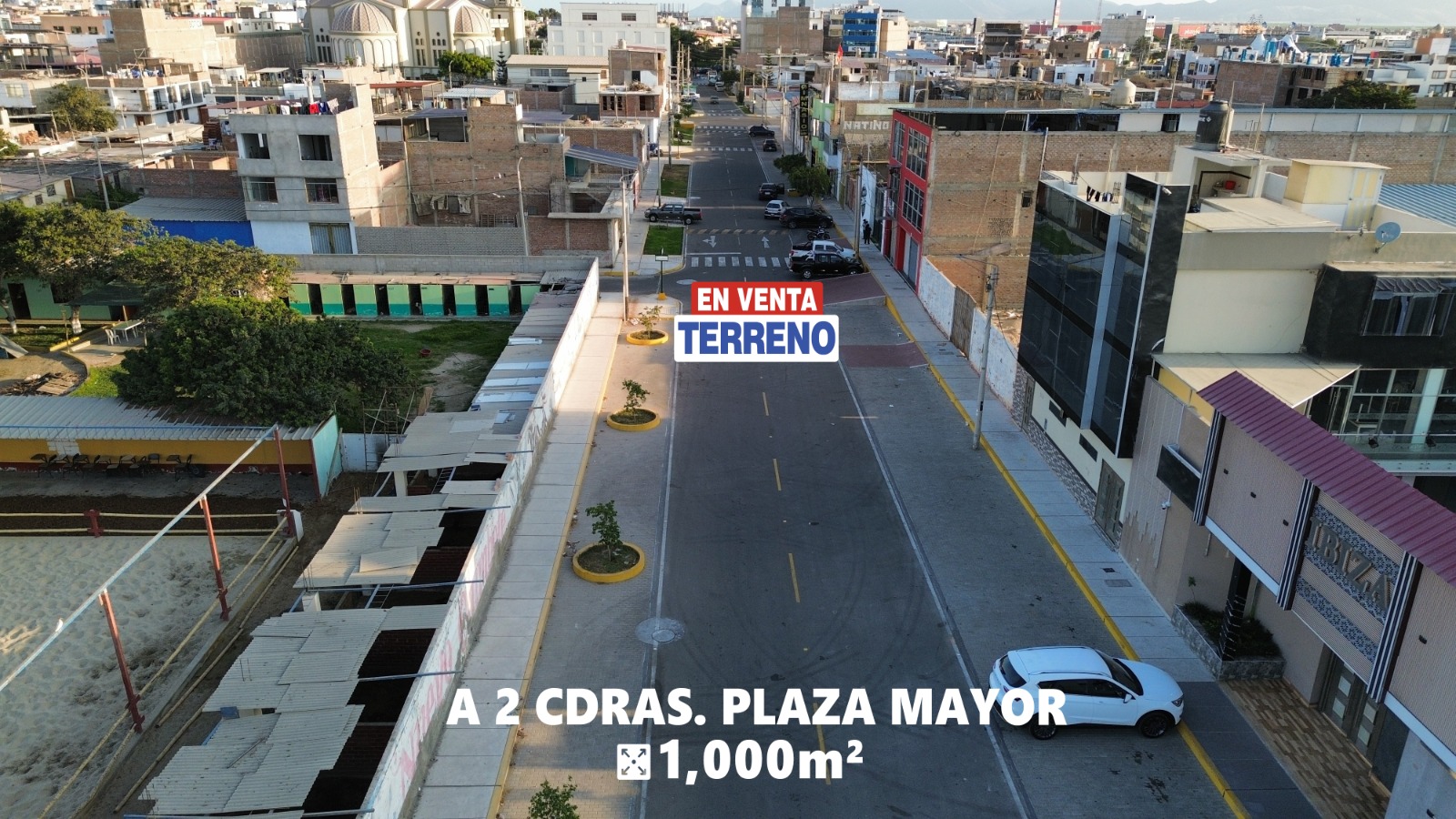 plaza mayor terreno nuevo chimbote