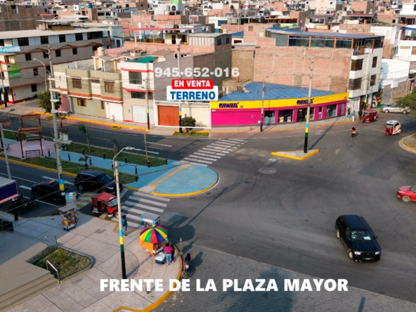 terreno plaza mayor nuevo chimbote
