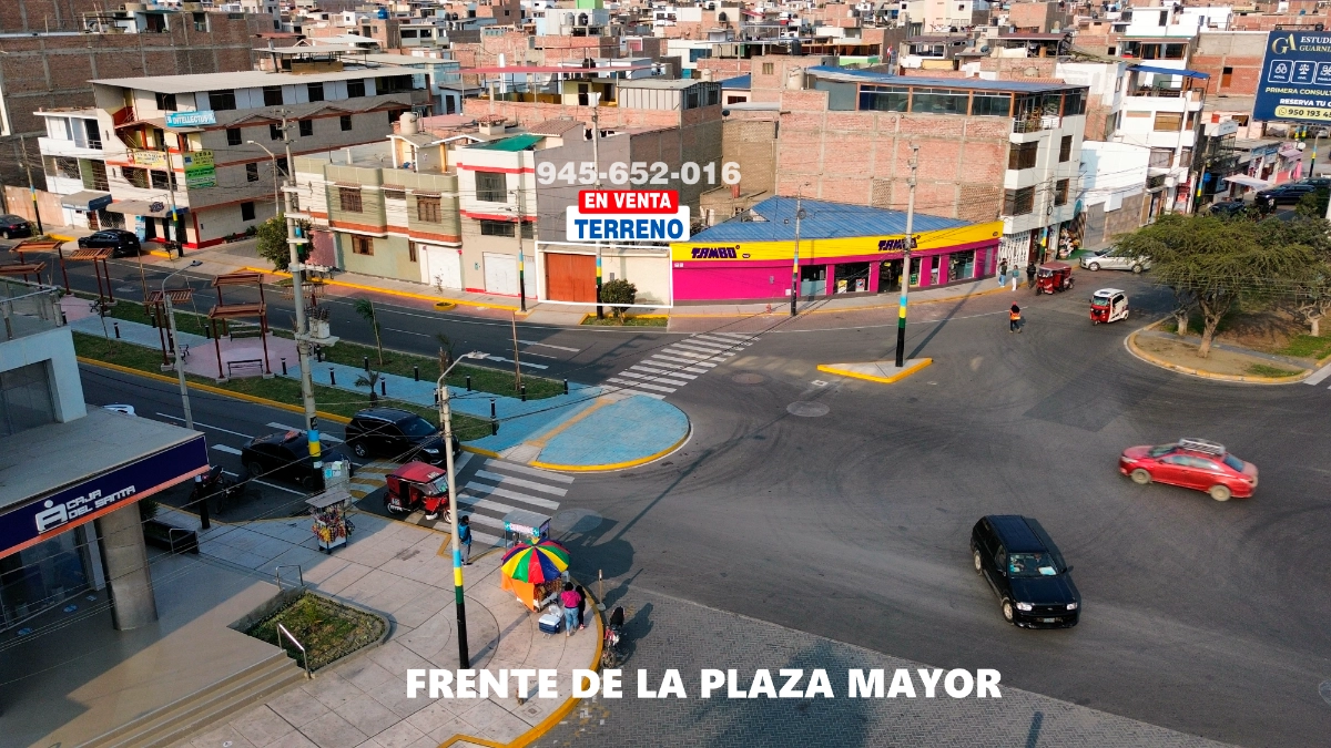 terreno plaza mayor nuevo chimbote