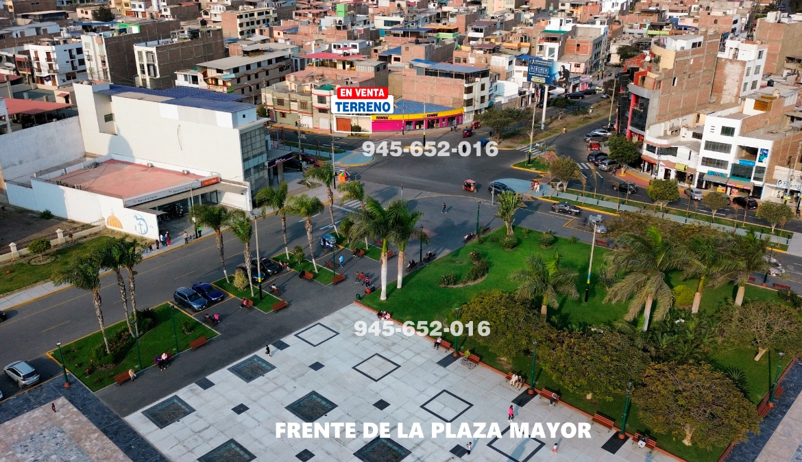terreno plaza mayor nuevo chimbote