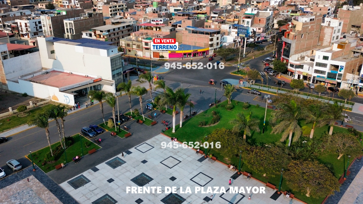terreno plaza mayor nuevo chimbote