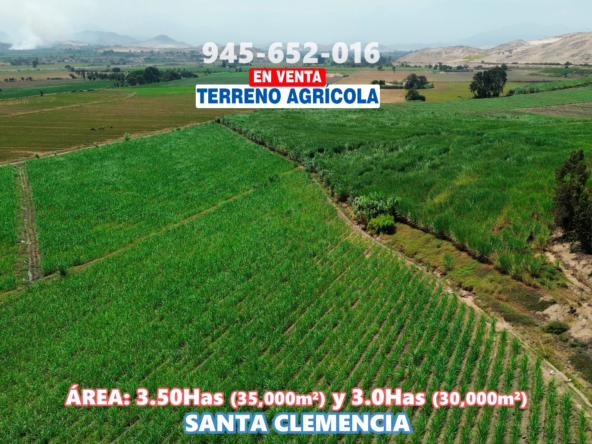 terreno agricola chimbote
